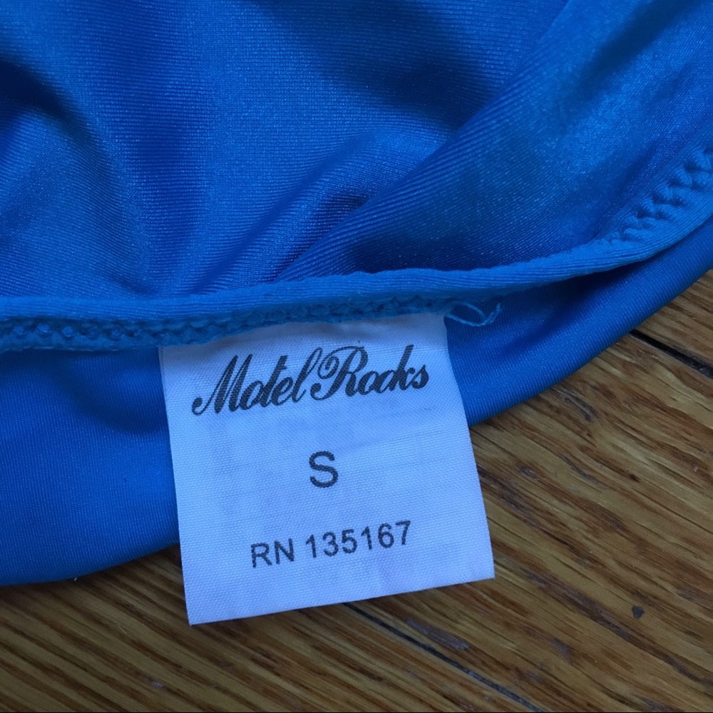 Motel Rocks High Waisted Bikini Bottom - Picture 4 of 5